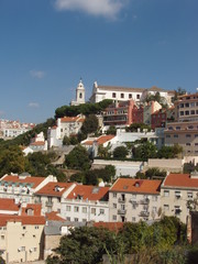 Fototapeta na wymiar Ups and Downs in Lisbon