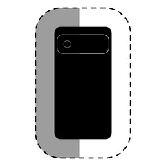 smartphone device isolated icon