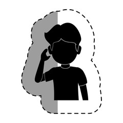 young man avatar character