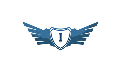 Wing Shield Logo Inilial I