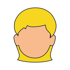 young woman avatar character