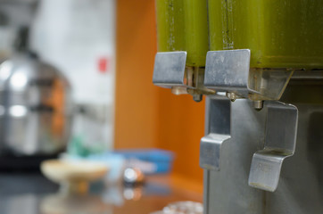 Water dispenser of green tea