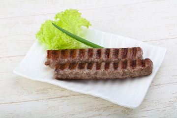 Grilled Beef sausage