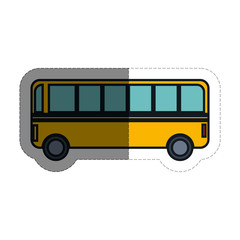 bus vehicle icon