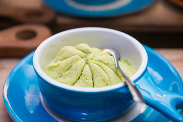 wasabi flavoring japanese style for sushi