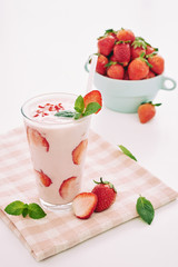 Strawberry yogurt