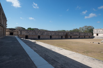 Archeology zone - Zona arqueologica Uxmal in Mexico