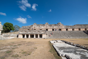 Obraz premium Archeology zone - Zona arqueologica Uxmal in Mexico