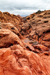 Landscape of scenic Desert at southern Nevada, USA