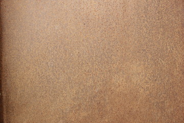 rusty sheet of iron