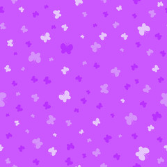 Fototapeta na wymiar vector butterflies. seamless pattern. simple purple background