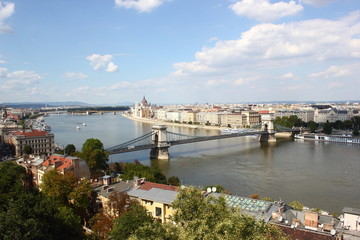 Fototapeta na wymiar Budapest Danube
