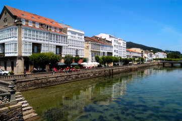 View of Cedeira, A Coruna, Galicia, Spain