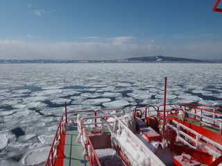 北海道の流氷 © Yomogi