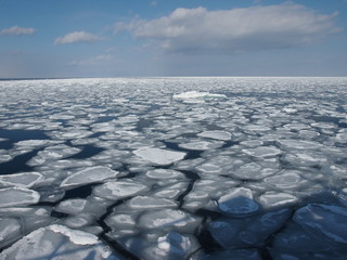 北海道の流氷