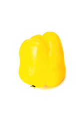 Ripe yellow pepper