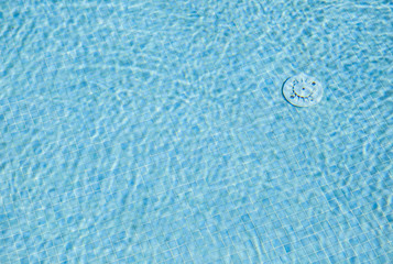 Drain underwater in swimming pool