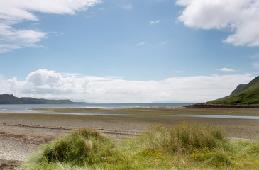 View at Loch Brittle at Island of Skye