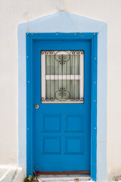 Cycladic Blue Door