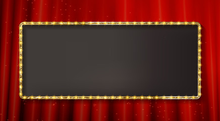 Retro frame with five stars © ilona_pitkin