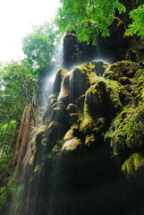 Thi Lo Joh Waterfall in Thailand with Long-exposure shutter speed No.1