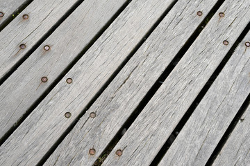 Fototapeta premium Plancher de bois en extérieur