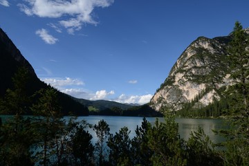 003 - Panorama - Lago di Braies - Braies Lake - Trentino Alto Adige 