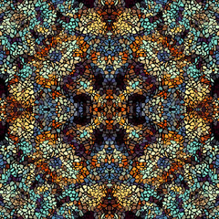 Seamless mosaic pattern
