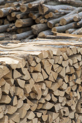 Brennholz, Holzscheit