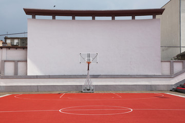 Basketball court outdoor