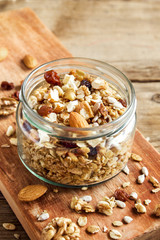 Homemade granola