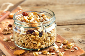 Homemade granola
