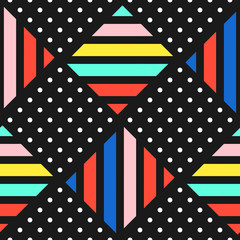 Colorful bright seamless pattern