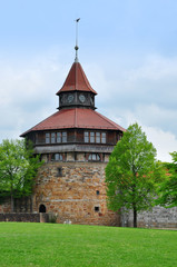 Old Castle Tower in Esslingen, Baden-Wurttemberg, Germany.
