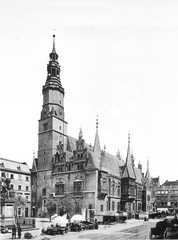 Fasady starych zabytkowych kamienic na Rynku Rynek we Wrocławiu Wrocław - 143407419