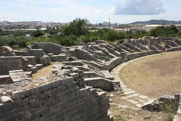 Ruinen von Salona bei Split
