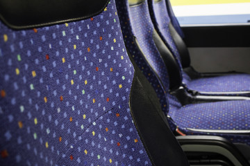 Interior bus seats