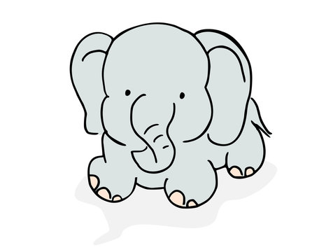 Cartoon olifant