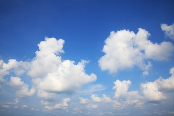 Sky clouds background.