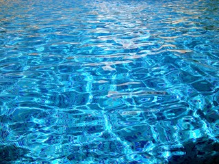 Water in swimming pool