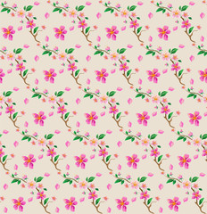 Gentle spring flowers