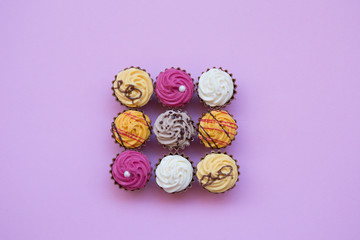 sweets, background, card, pink