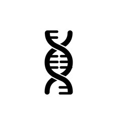 DNA logo sign vector isloated illustration