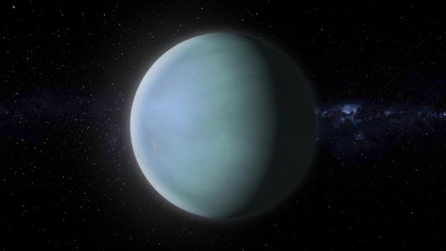 Uranus planet rotation