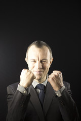 Businessman in suit aged 40s