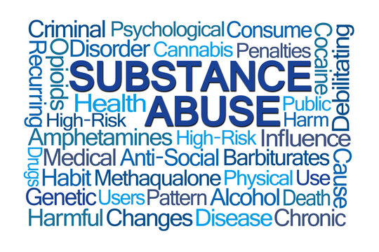 Substance Abuse Word Cloud