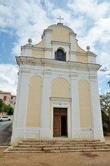 Latin church in the Corsican Greek village Cargese