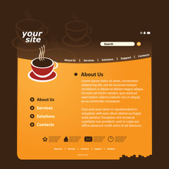Website template