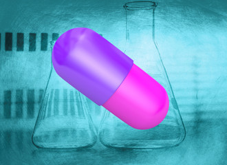 cápsula de medicamento, suplemento