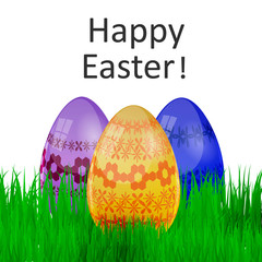 Happy Easter  greeting card 